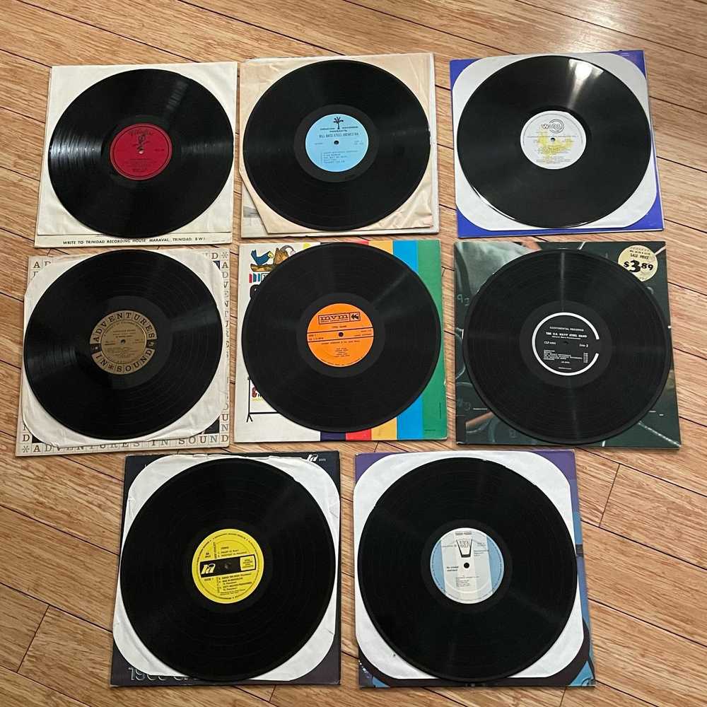 Blank Lot of (8) Steel Band LPs vintage vinyl rec… - image 3