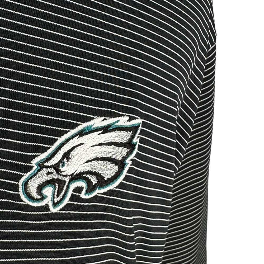 Antigua Philadelphia Eagles Polo Shirt XXL Black … - image 4