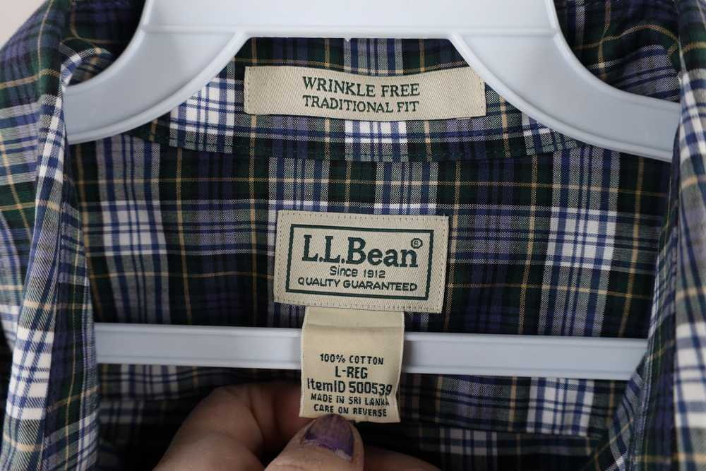 L.L. Bean × Vintage Vintage LL Bean Fit Wrinkle F… - image 5