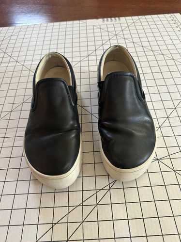 Marni Marni Black Leather Slip On Sneakers 10US