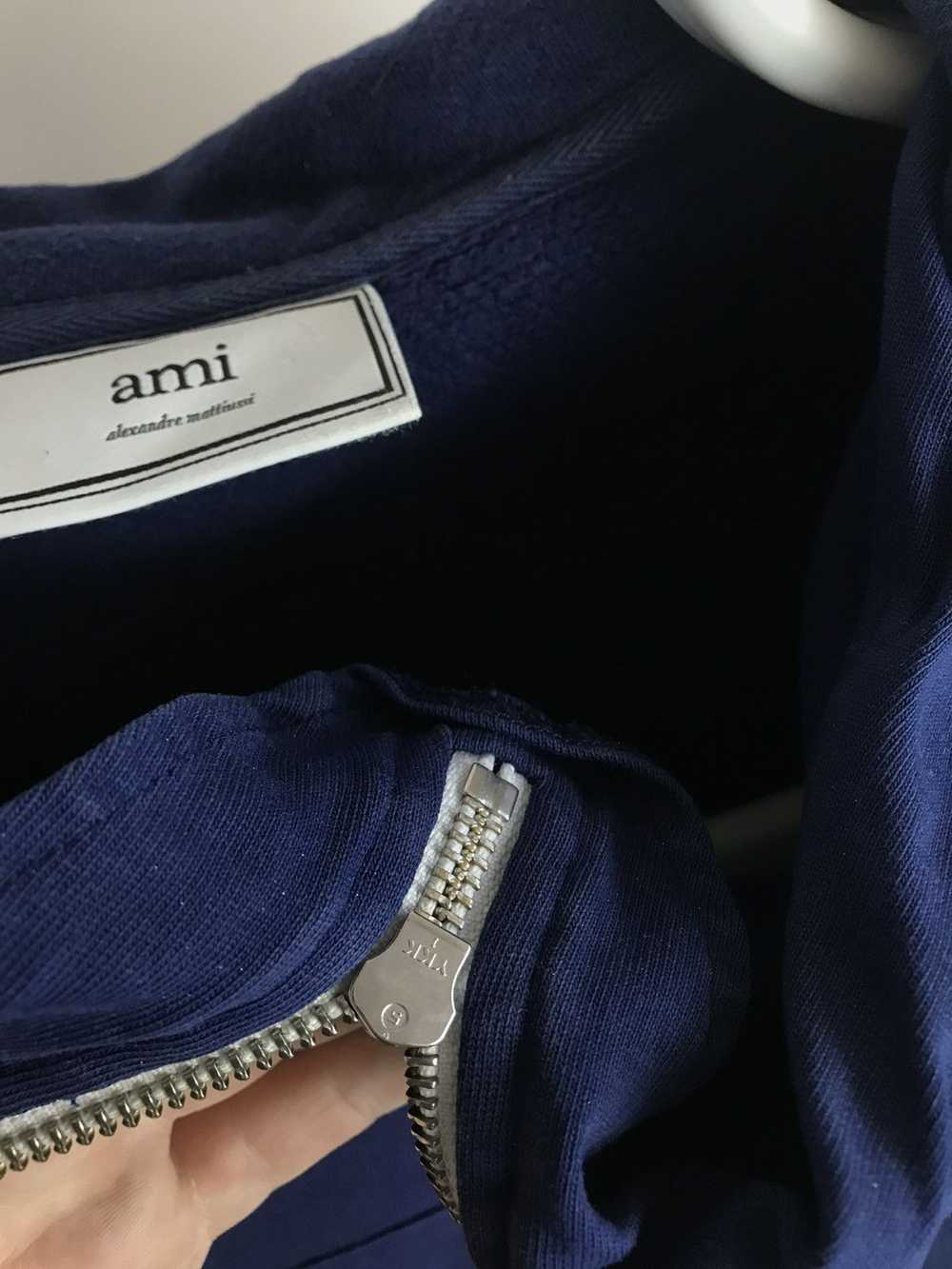AMI Ami Paris 1/4 Half Zip Sweatshirt Hoodie - image 5