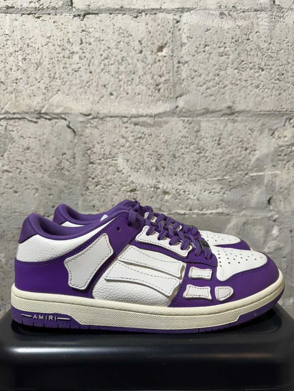 Amiri AMIRI Skel Sneakers Purple - image 1