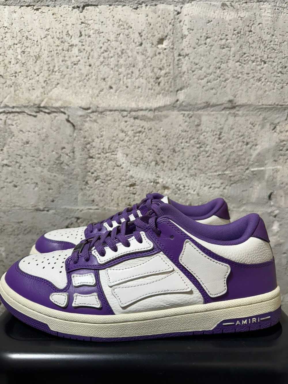 Amiri AMIRI Skel Sneakers Purple - image 2