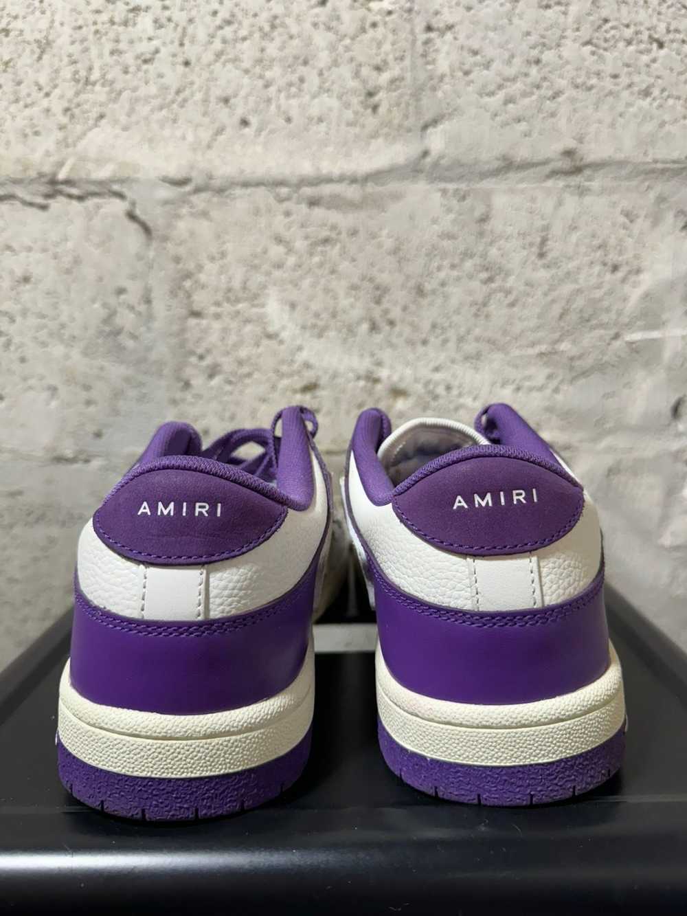 Amiri AMIRI Skel Sneakers Purple - image 4
