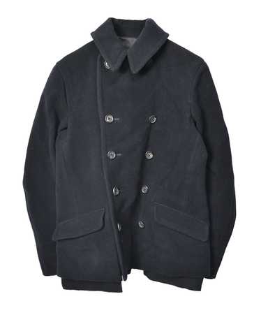 Japanese Brand plain pea coat 27284 - 744 58