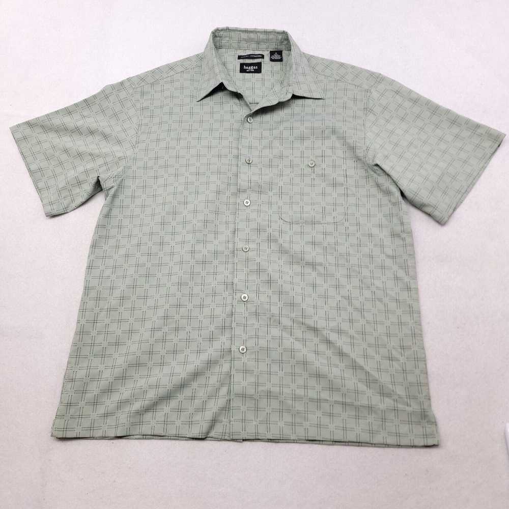 Haggar Haggar Casual Button Up Shirt Adult Mens S… - image 2