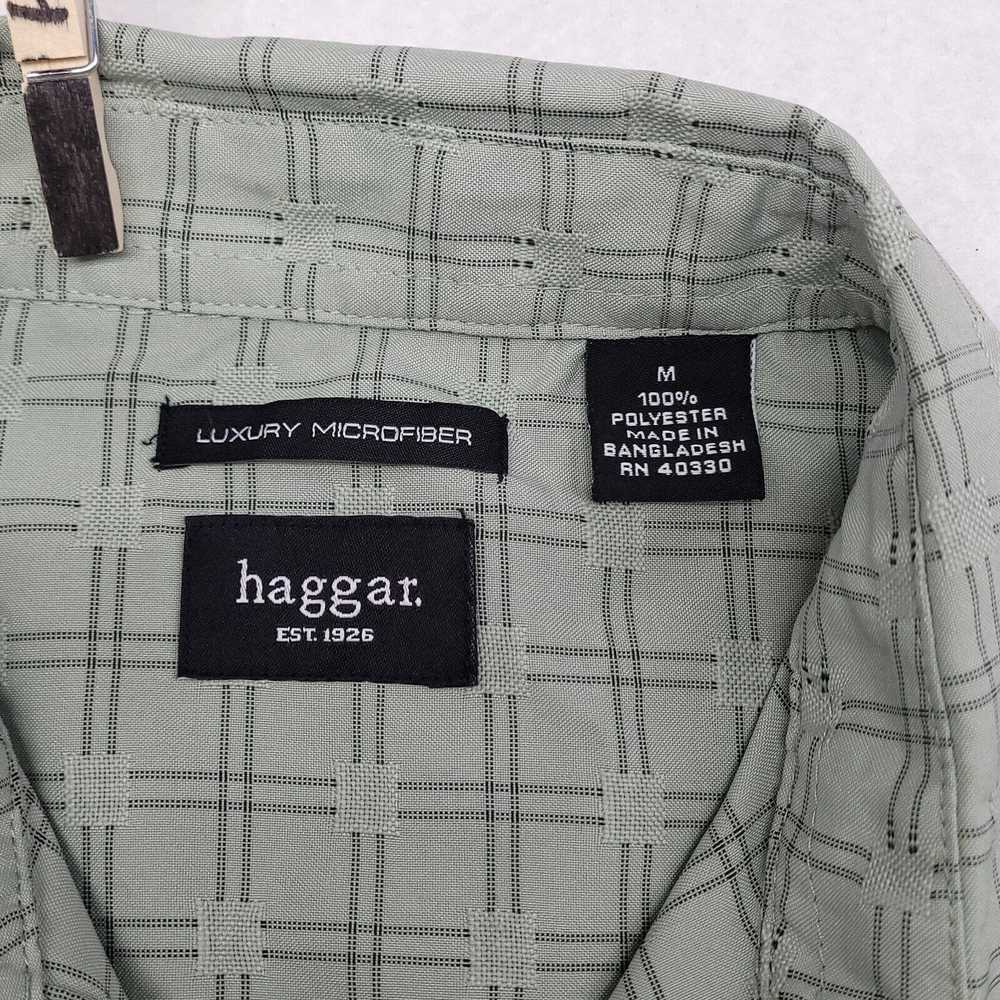 Haggar Haggar Casual Button Up Shirt Adult Mens S… - image 3
