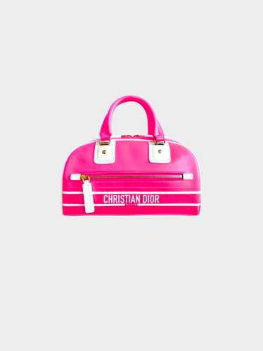 Christian Dior 2021 Pink Bowling Bag