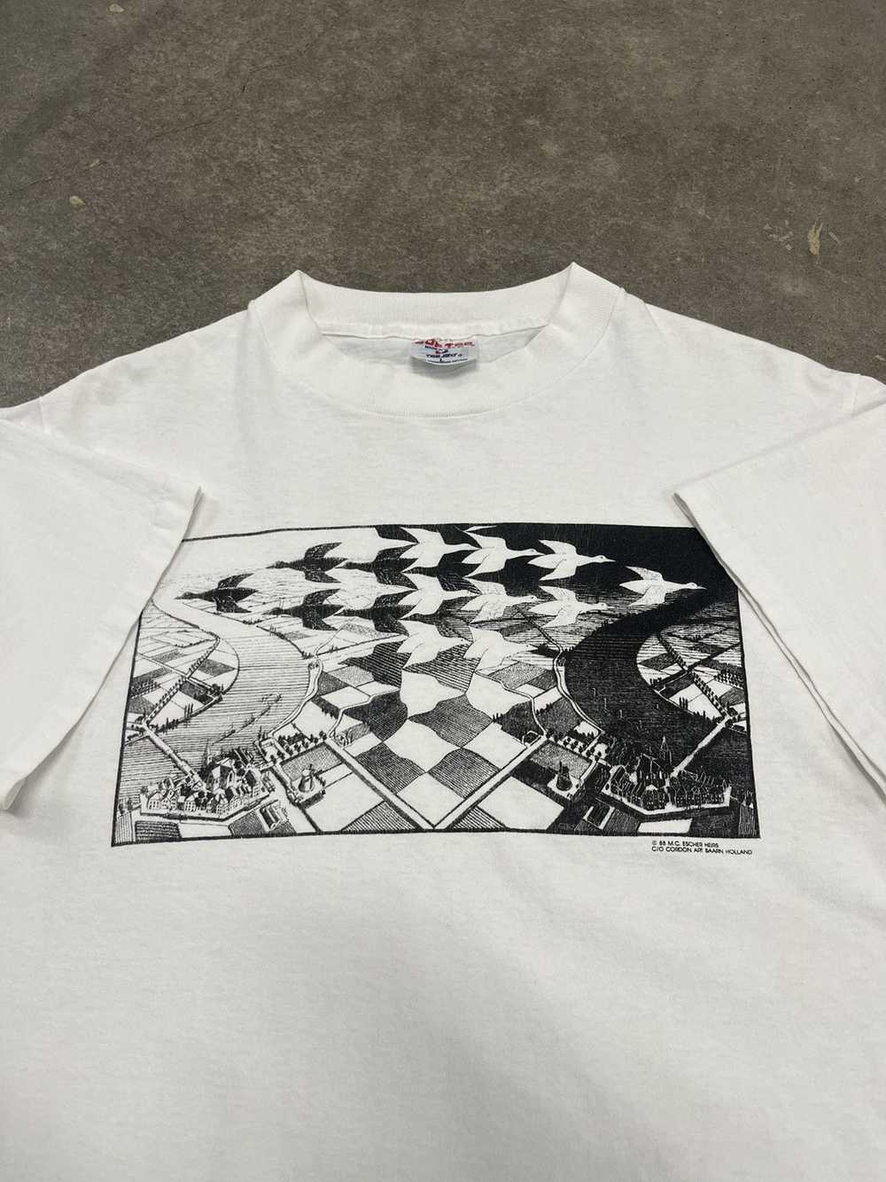 Art × Vintage Vintage 1988 MC Escher Abstract Art… - image 3