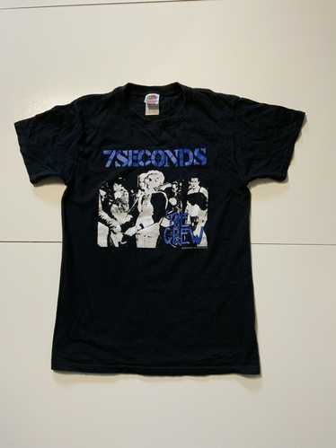 Band Tees × Rock Band × Rock Tees 7 Seconds The Cr