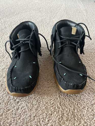 Visvim FBT Shaman Lhamo Folk Mid Black size 9.5 - Gem