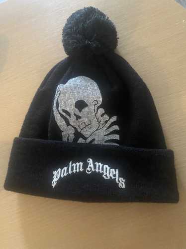 Palm Angels Palm Angels Thinking Skull Beanie - image 1