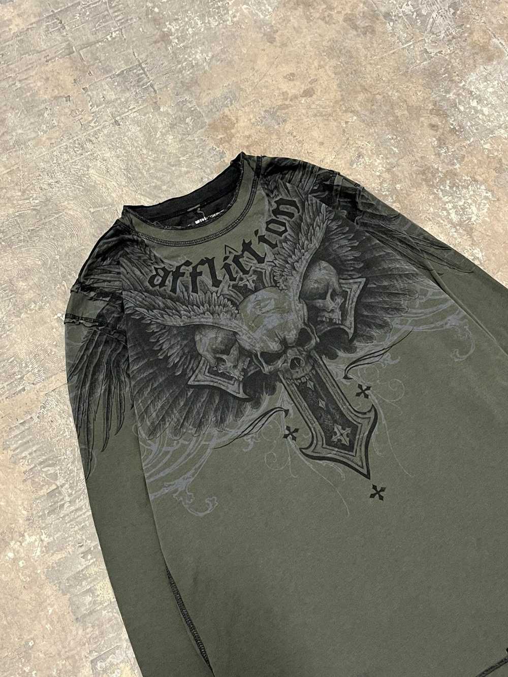 Affliction × Streetwear × Vintage Affliction long… - image 7