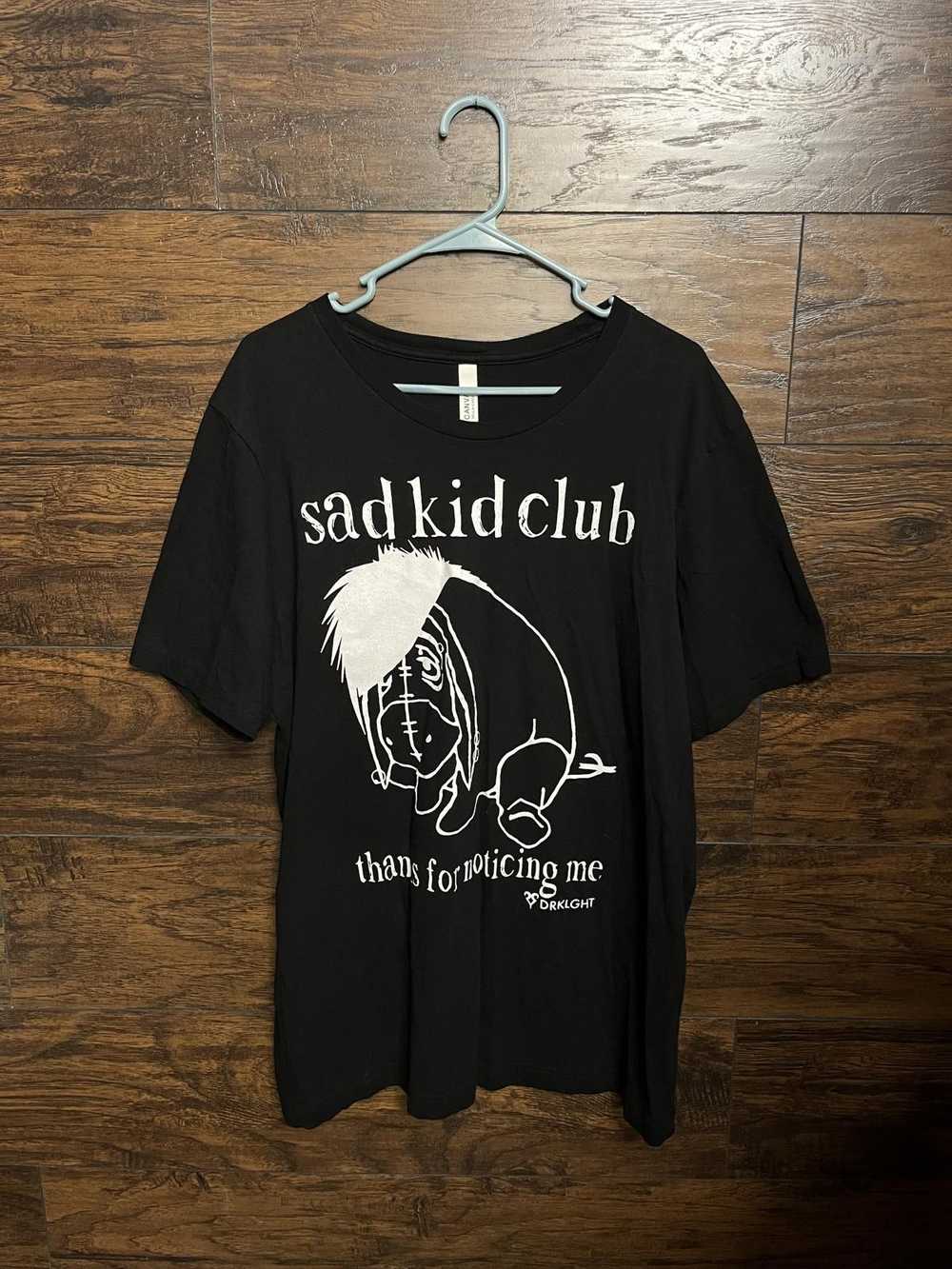 Designer Eeyore Sad Kid Club T-shirt - DRKLGHT - … - image 1