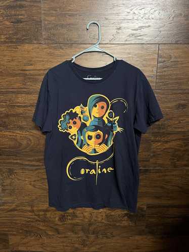 Designer Coraline Movie x Laika T-shirt Neil Gaima
