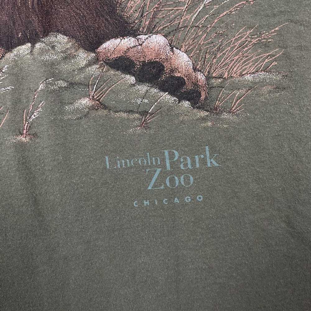Fruit Of The Loom Vintage Lincoln Park Zoo T Shir… - image 3