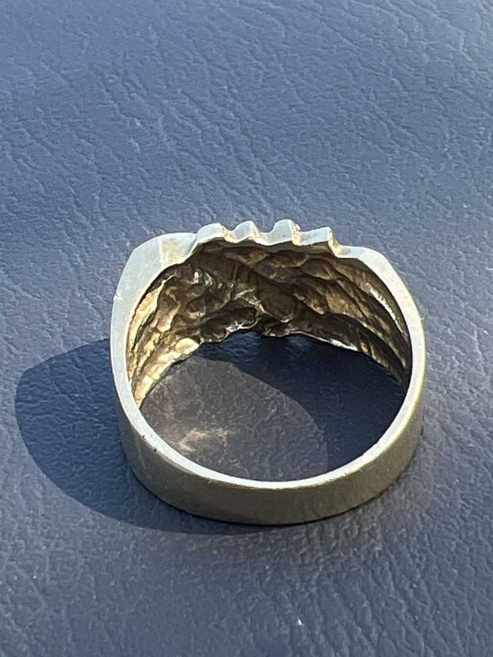 Gold 14k Gold Ring Size 10 8.2 Grams - image 2