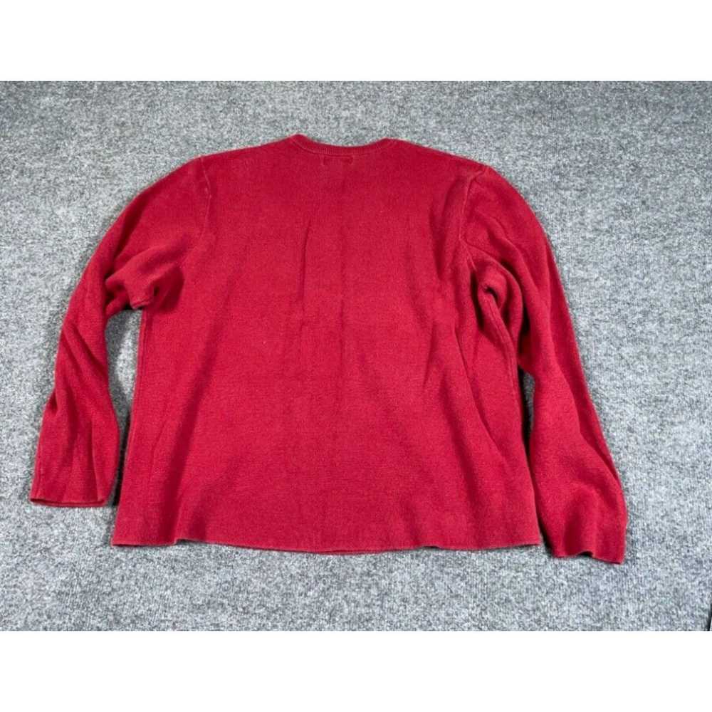 Old Navy VTG Y2K Style Sweater Adult 2XL Red Stri… - image 2