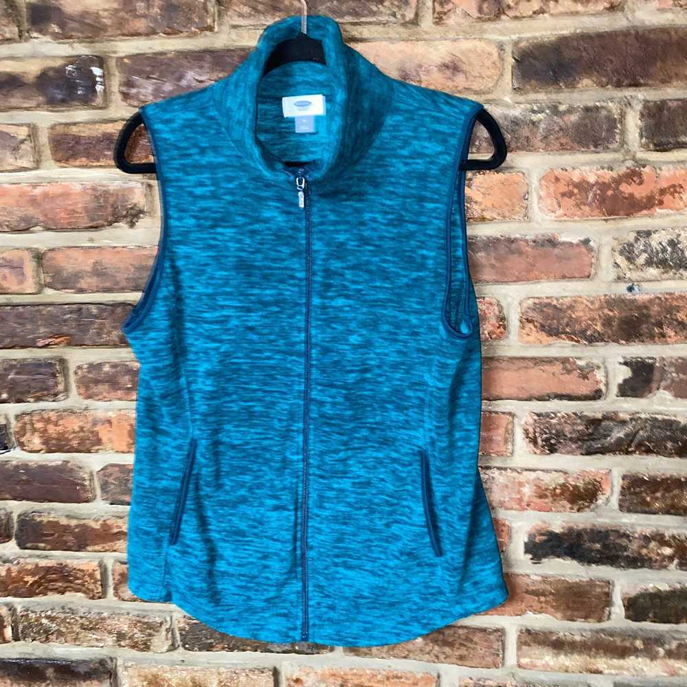Old Navy Old Navy Teal Space Dye Lightweight Full… - image 2
