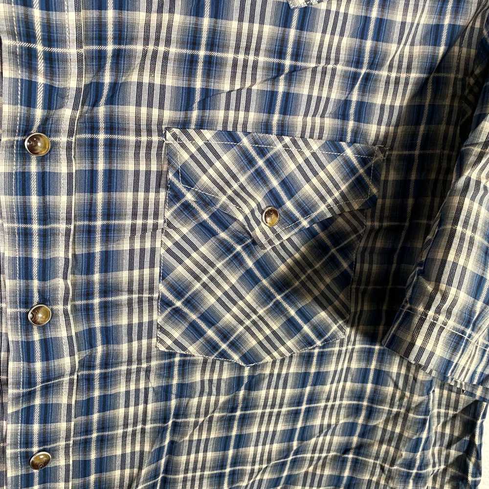 Pendleton Pendleton Shirt Mens XL Blue Pearl Snap… - image 3