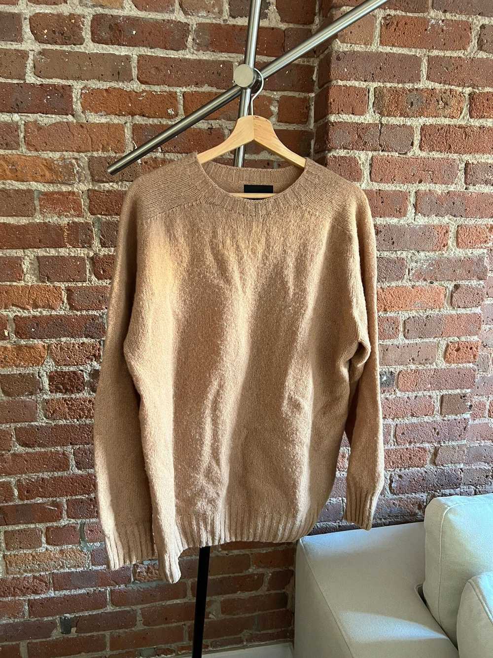 Howlin' “Birth of the Cool” Wool Sweater in camel - image 1