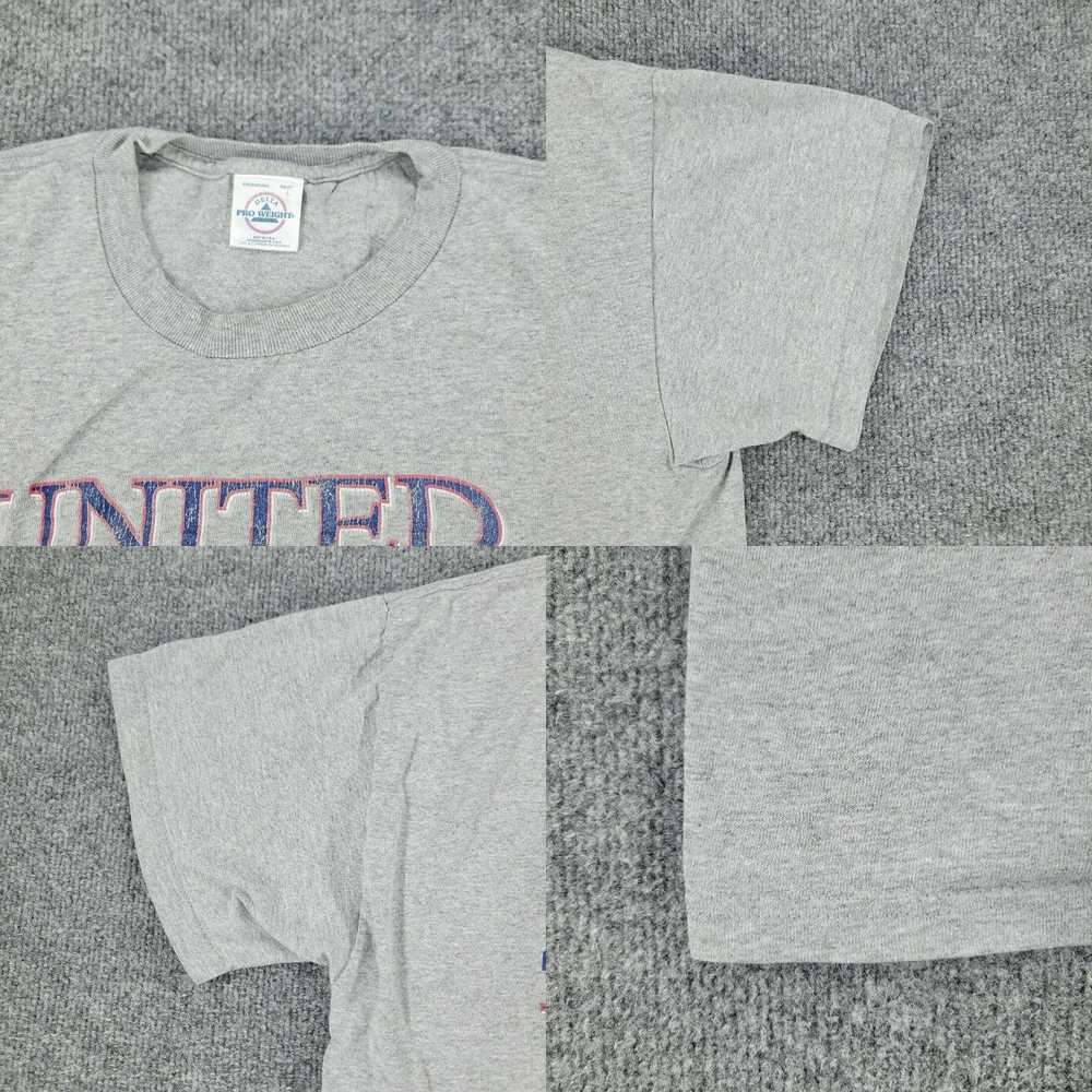 Delta Vintage Delta Shirt Men Large Gray United W… - image 4