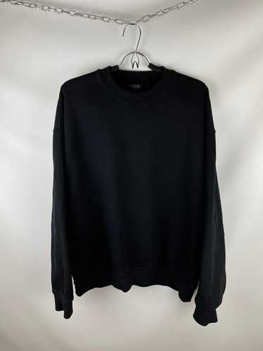 Cos × Streetwear COS black oversized blank sweatsh