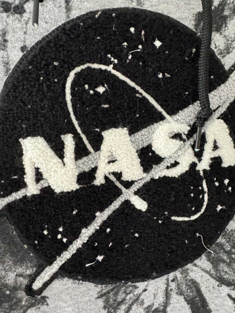 Nasa × Rare × Streetwear NASA nylon logo hoodie - image 3