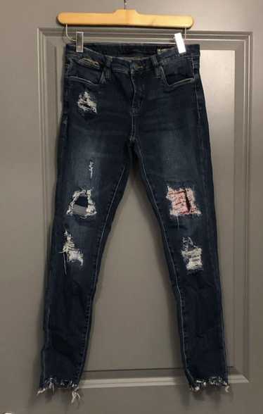 Blank Nyc BlankNYC Distressed Dark Wash Jeans