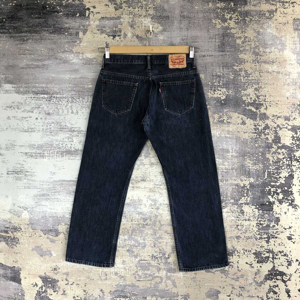 Levi's × Vintage Vintage Levis Dark Blue Jeans Le… - image 2