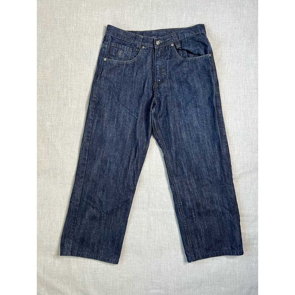 Rocawear Rocawear Dark Wash Indigo Jeans 32x25 - image 2