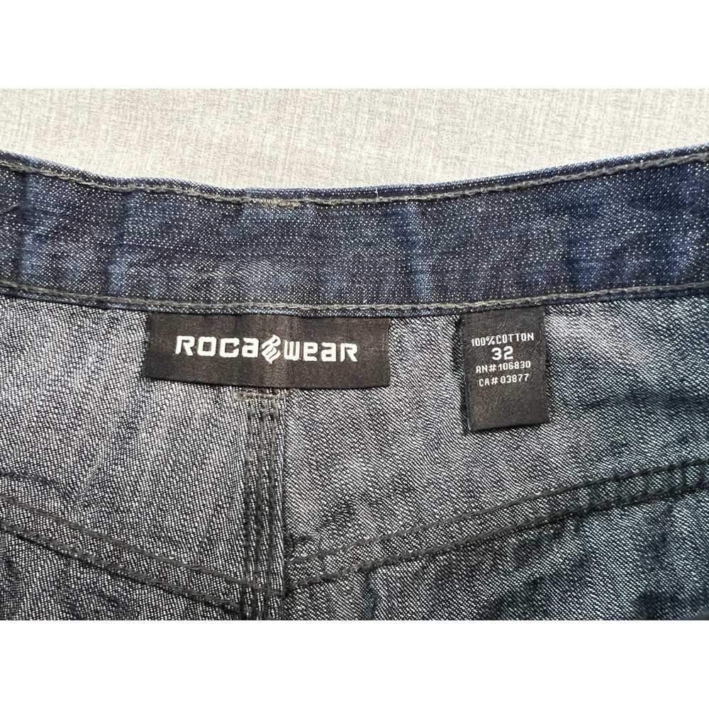 Rocawear Rocawear Dark Wash Indigo Jeans 32x25 - image 3