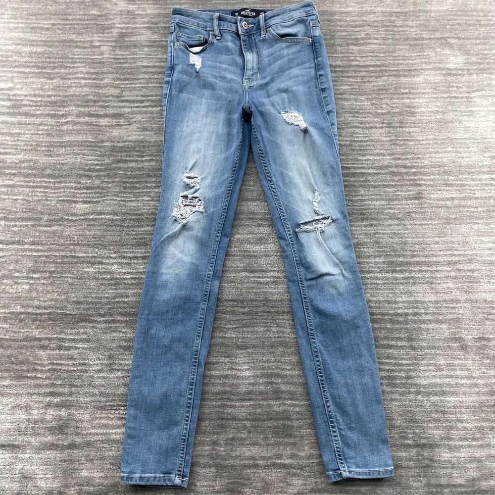 Vintage Hollister Jeans Size 3R W26 L30 Womens Su… - image 1
