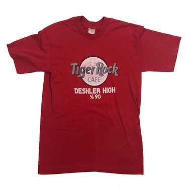 Streetwear × Vintage Vintage 90s Tiger Rock Cafe … - image 1