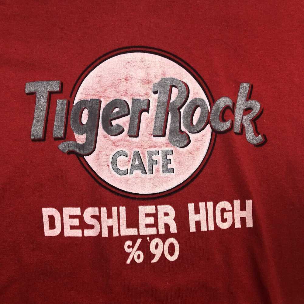Streetwear × Vintage Vintage 90s Tiger Rock Cafe … - image 2