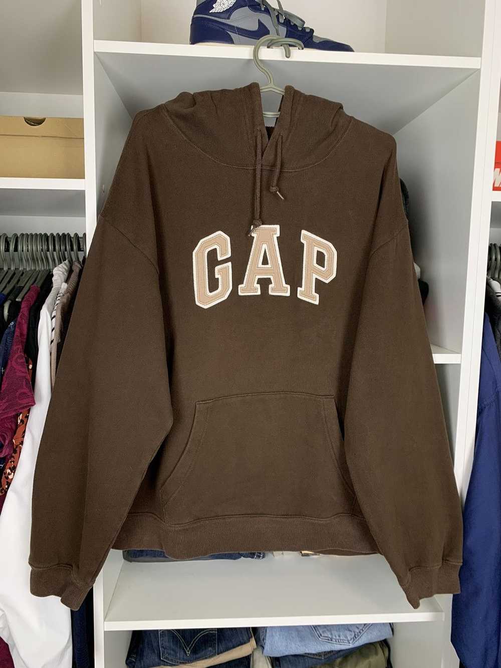 Gap × Hype × Streetwear Vintage Gap Big Logo Brow… - image 10