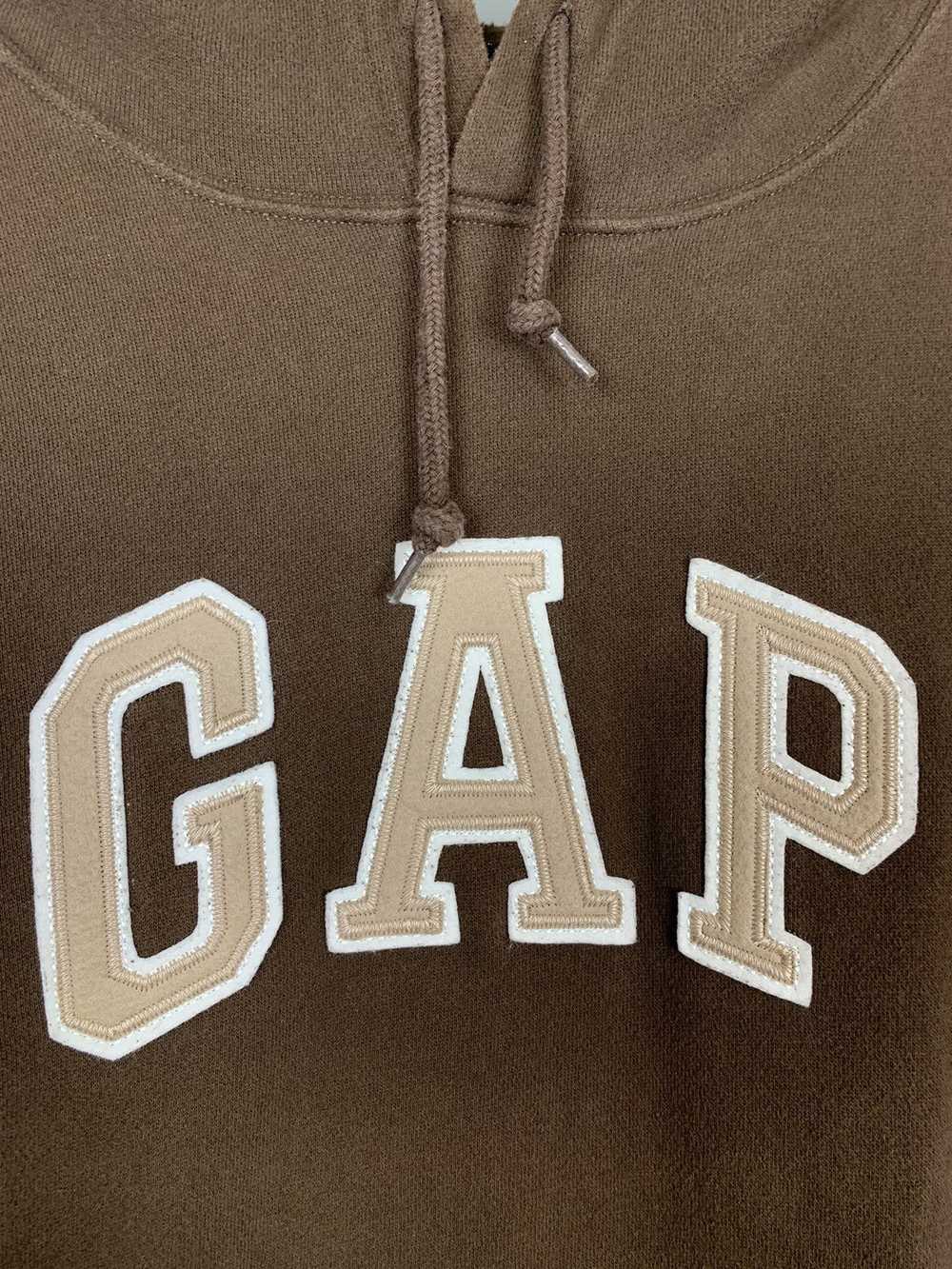 Gap × Hype × Streetwear Vintage Gap Big Logo Brow… - image 6