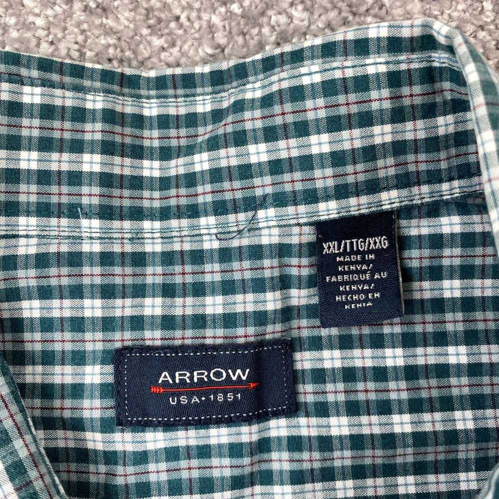 Arrow Arrow USA 1851 Button Up Shirt Men's 2XL XX… - image 3