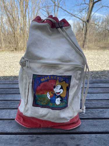 Backpack × Mickey Mouse × Vintage Vintage Mickey t