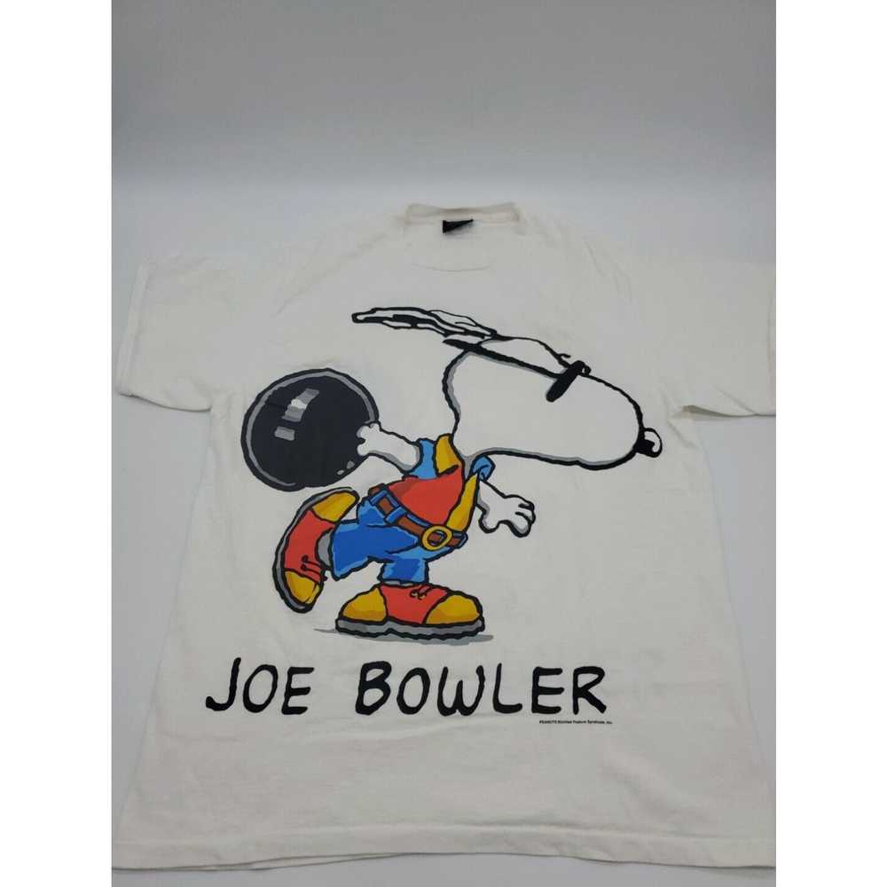Changes Vintage Peanuts Joe Bowler Shirt Mens Lar… - image 1