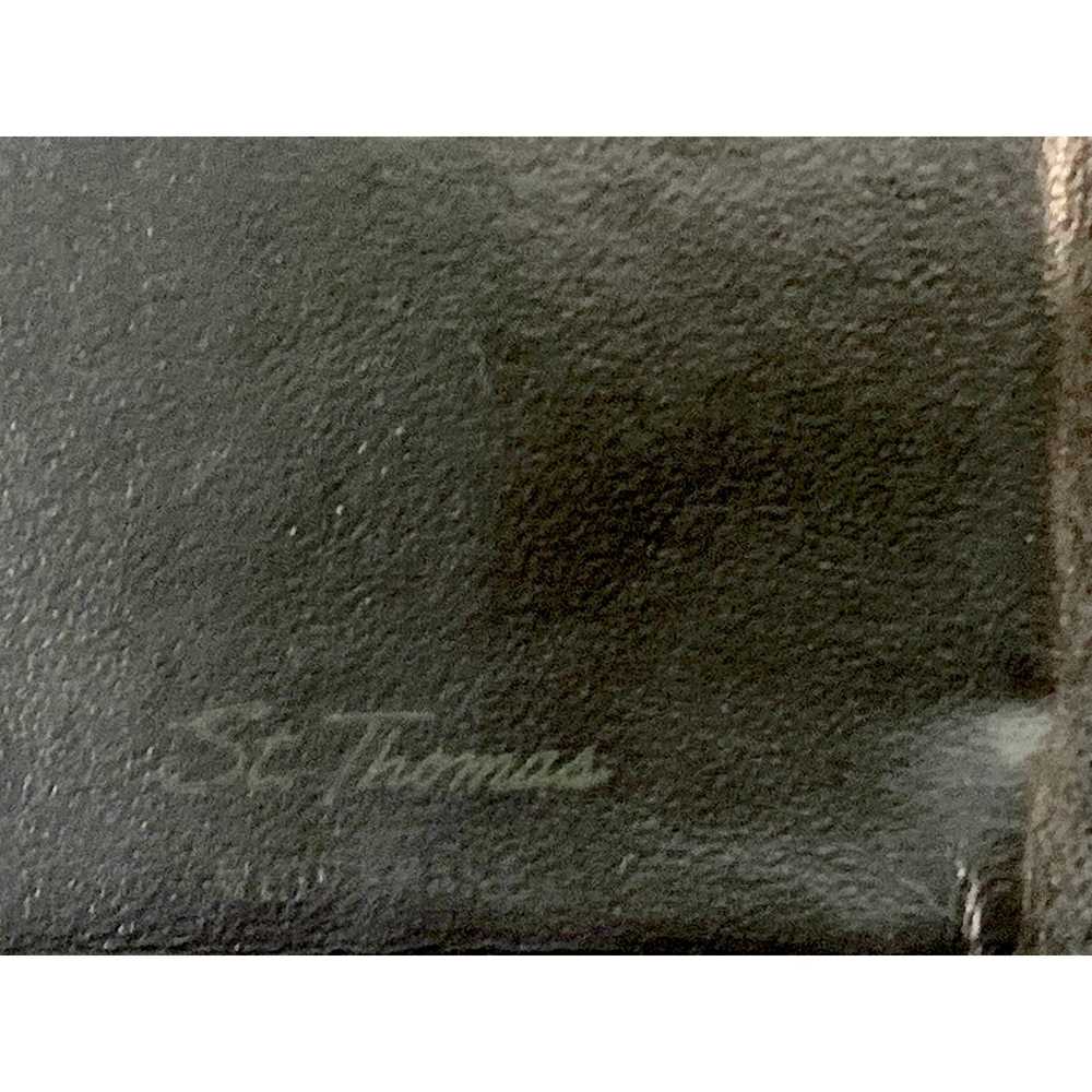 Genuine Leather × Vintage Vintage Black Snakeskin… - image 7