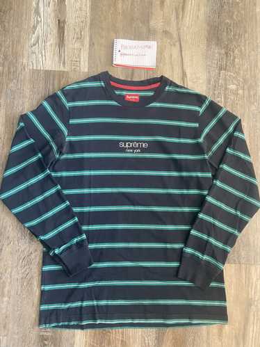 Supreme classic logo striped - Gem