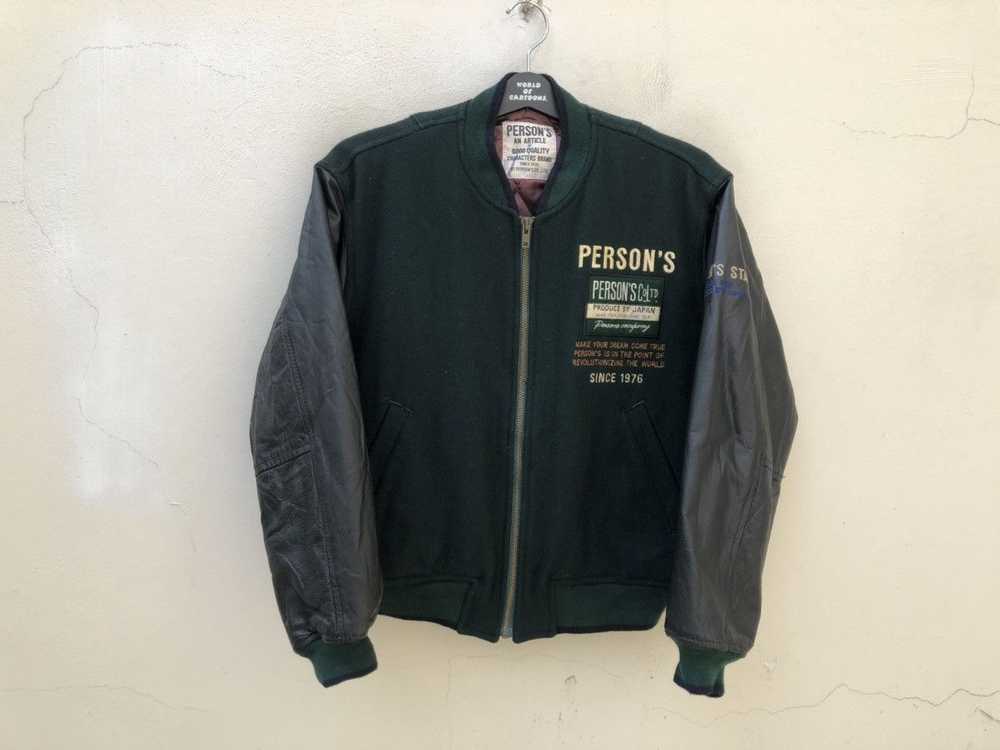 Japanese Brand × Person's × Varsity Jacket 90s Pe… - image 8