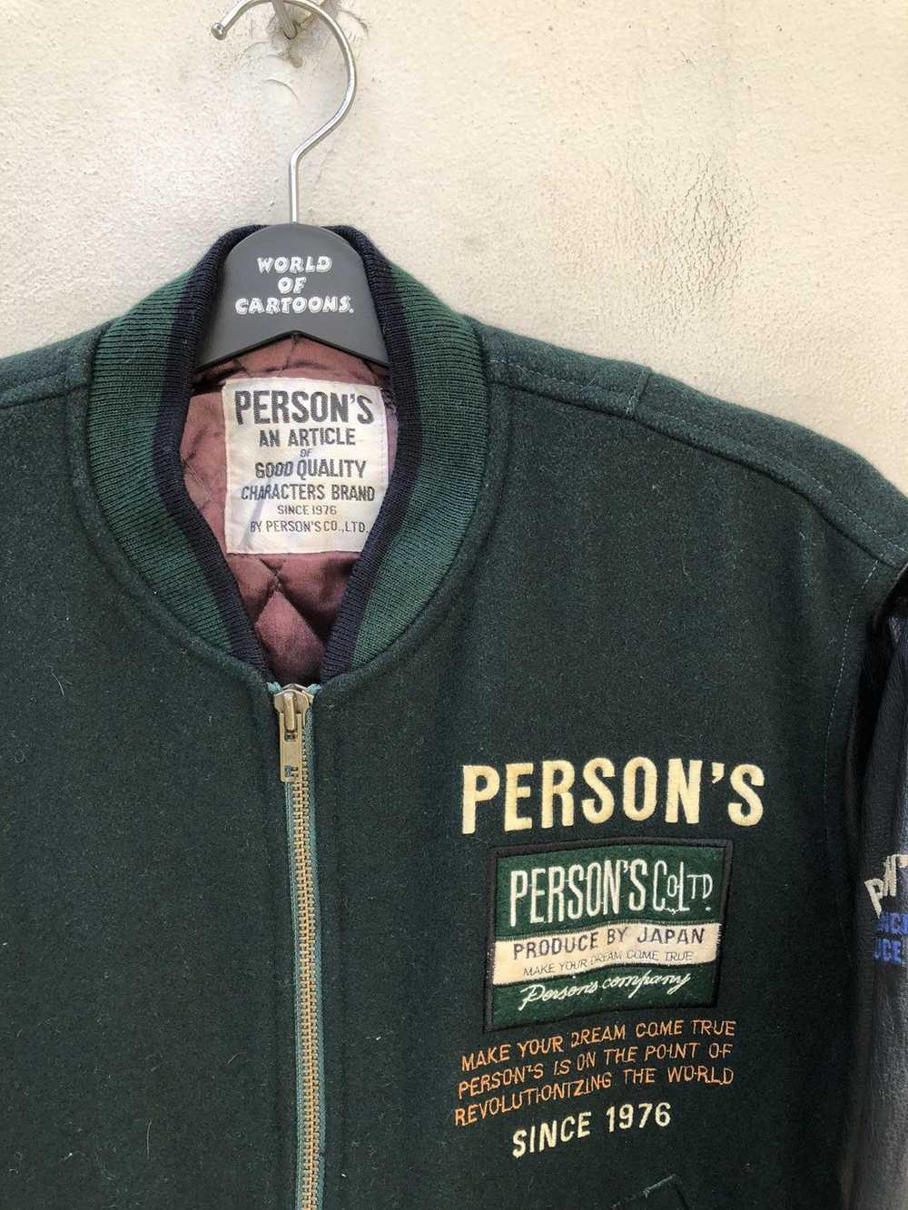 Japanese Brand × Person's × Varsity Jacket 90s Pe… - image 9