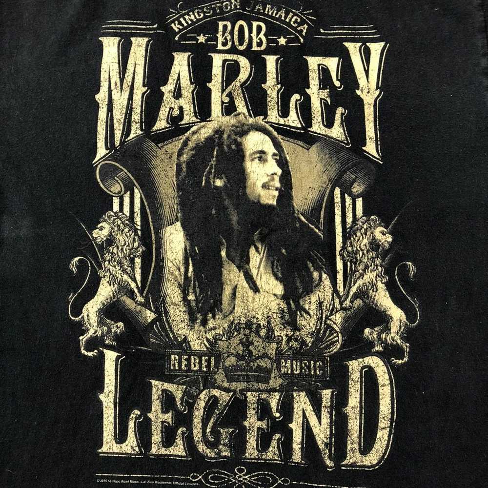 Band Tees × Bob Marley × Vintage Vintage 2010 Bob… - image 2