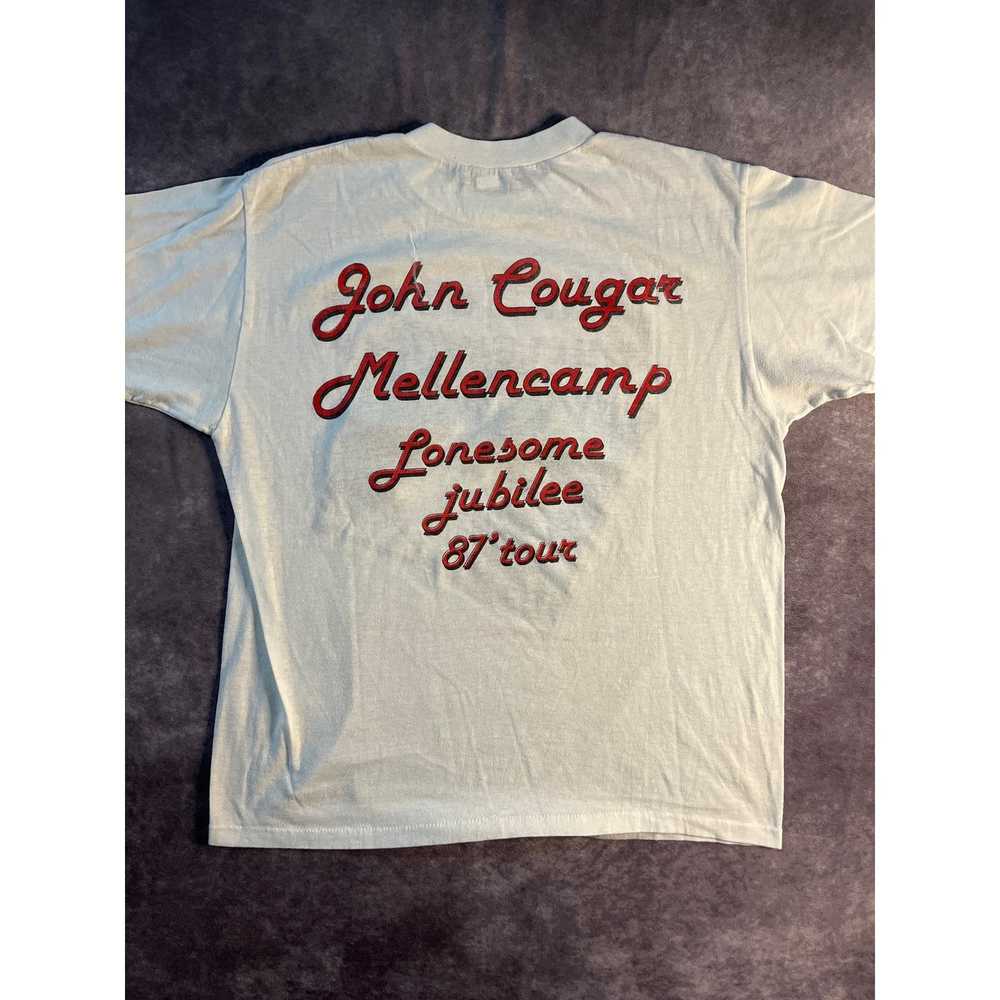 Other Vintage 1987 John Cougar Mellencamp Tour T-… - image 5