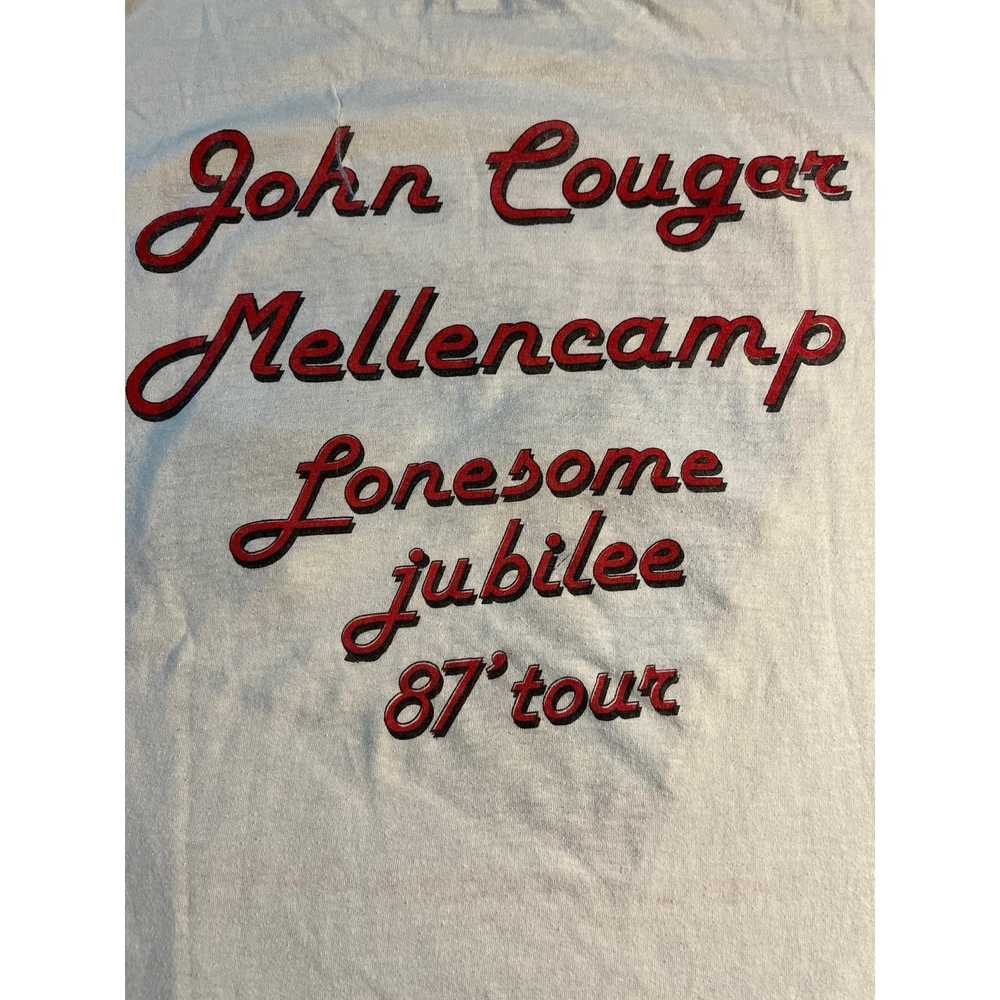 Other Vintage 1987 John Cougar Mellencamp Tour T-… - image 6