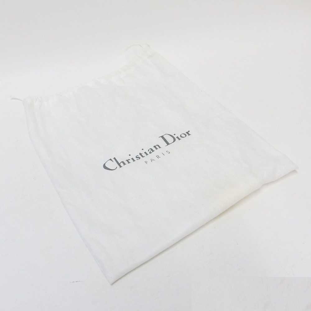 Dior Christian Dior Bag Handbag Navy Beige Should… - image 11