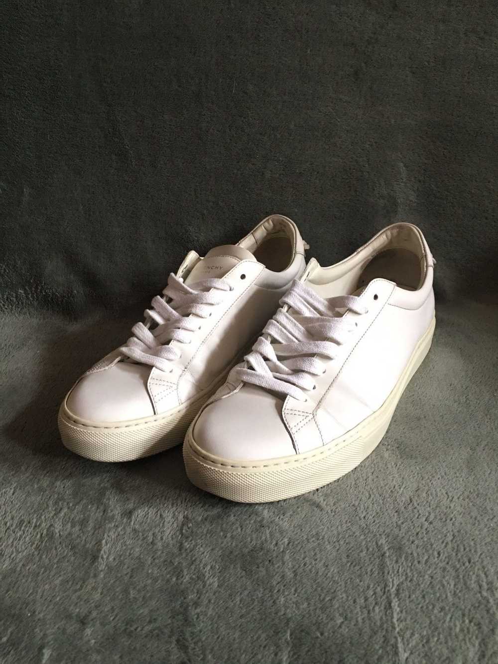 Givenchy GIVENCHY Urban Street White Leather Low … - image 11