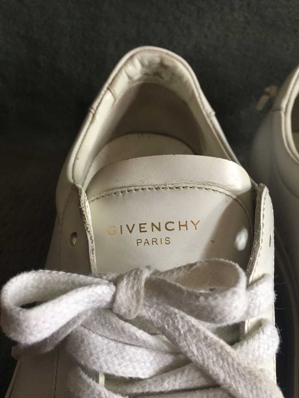 Givenchy GIVENCHY Urban Street White Leather Low … - image 12